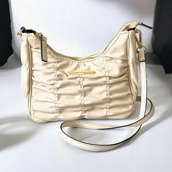 ALDO ACERA Crossbody/Shoulder Bag Bone Color Small 9 x 7 x 3 - Picture 1 of 10
